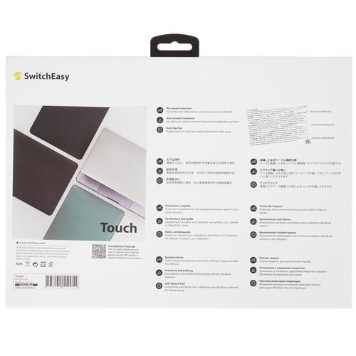 Купить 13.6" Накладка SwitchEasy Touch MacBook Protective Case черный  9122499. Характеристики, отзывы и цены в Донецке