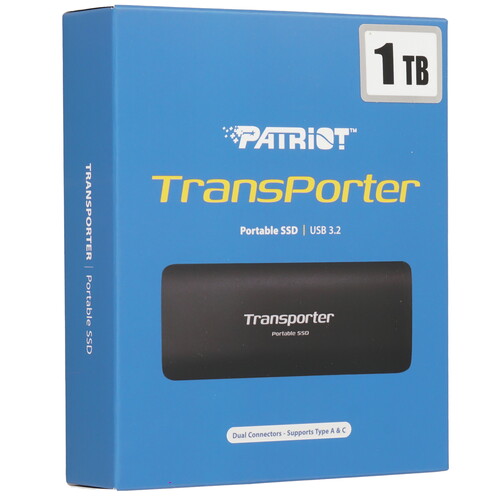 Купить 1000 ГБ Внешний SSD Patriot Transporter  5478200. Характеристики, отзывы и цены в Донецке