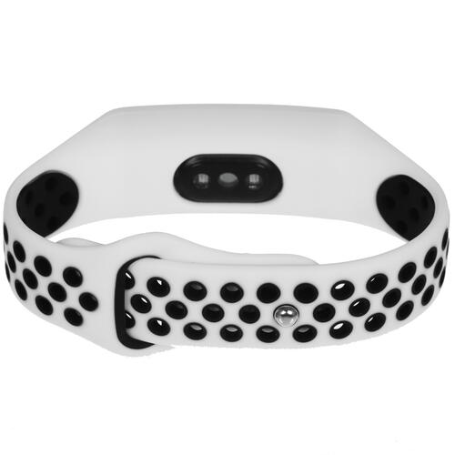 Купить Ремешок DF для HONOR Band 4/ 5 белый/черный  1640848. Характеристики, отзывы и цены в Донецке