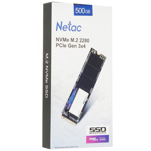 Купить 500 ГБ M.2 NVMe накопитель Netac N950E Pro [NT01N950E-500G-E4X]  4715963. Характеристики, отзывы и цены в Донецке