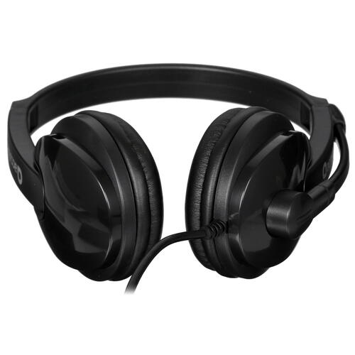 Купить Проводные наушники Accutone UB101 USB черный  4876351. Характеристики, отзывы и цены в Донецке