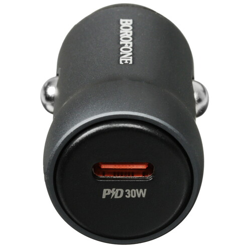 Купить Автомобильное ЗУ Borofone BZ32 Fresh черный  9244294. Характеристики, отзывы и цены в Донецке