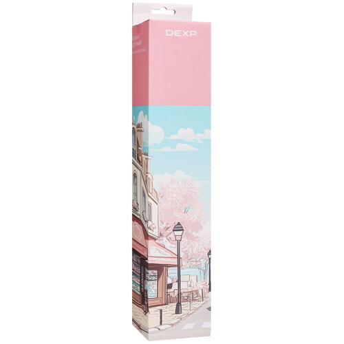 Купить Коврик DEXP OM-CARTOON-CITIES-Paris XL (XL) розовый  9290008. Характеристики, отзывы и цены в Донецке
