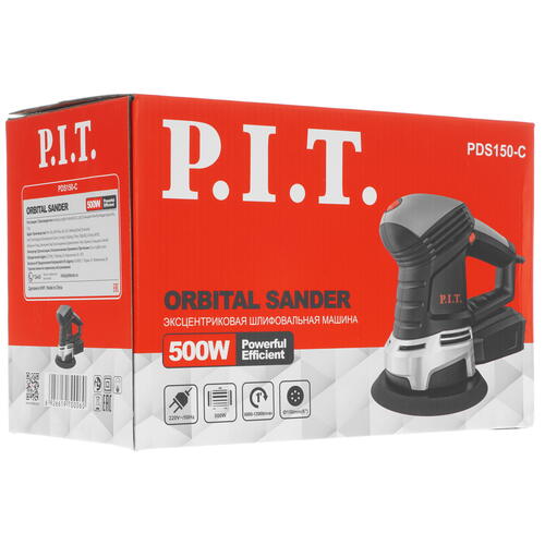 Купить Эксцентриковая шлифмашинка P.I.T. PDS150-C  9938107. Характеристики, отзывы и цены в Донецке