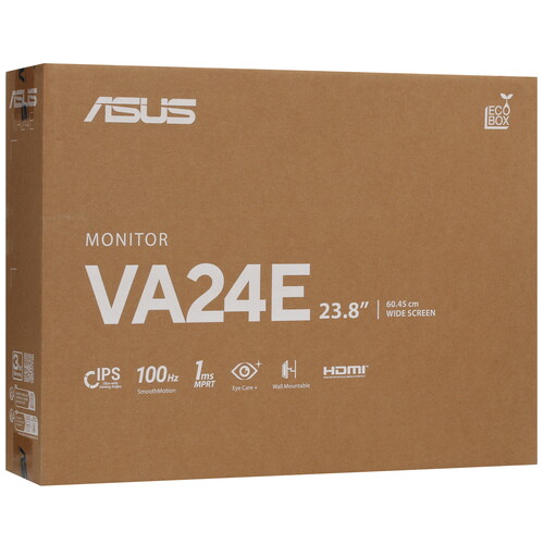 Купить 23.8" Монитор ASUS VA24EHF черный  5415722. Характеристики, отзывы и цены в Донецке