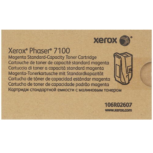 Купить Картридж лазерный Xerox 106R02607 пурпурный, с чипом  1010865. Характеристики, отзывы и цены в Донецке
