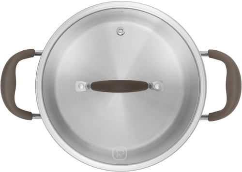 Купить Кастрюля Rondell Konzept RDS-1229 3.3 л 20 см серебристый  9309604. Характеристики, отзывы и цены в Донецке