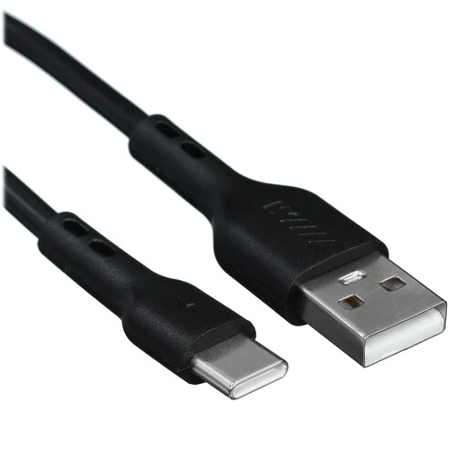 Купить Кабель круглый WIIIX USB Type-C - USB 2.0 Type-A черный 2 м  5614896. Характеристики, отзывы и цены в Донецке
