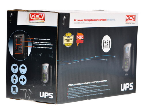 Купить ИБП Powercom IMPERIAL IMD-625AP  0009707. Характеристики, отзывы и цены в Донецке