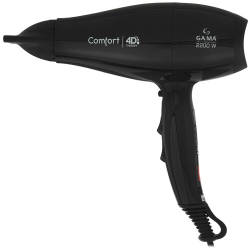Купить Фен GA.MA COMFORT 4D черный  9915655. Характеристики, отзывы и цены в Донецке
