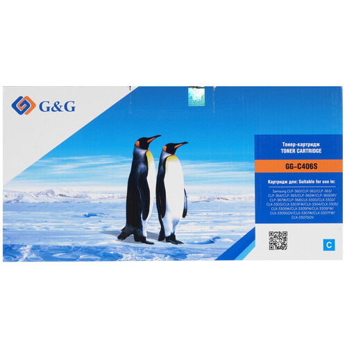 Купить Картридж лазерный G&G GG-C406S голубой  9154072. Характеристики, отзывы и цены в Донецке