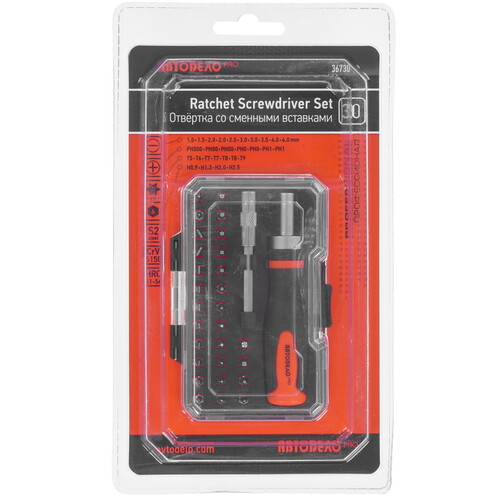 Купить Набор отверток АвтоDело 36730  9117729. Характеристики, отзывы и цены в Донецке