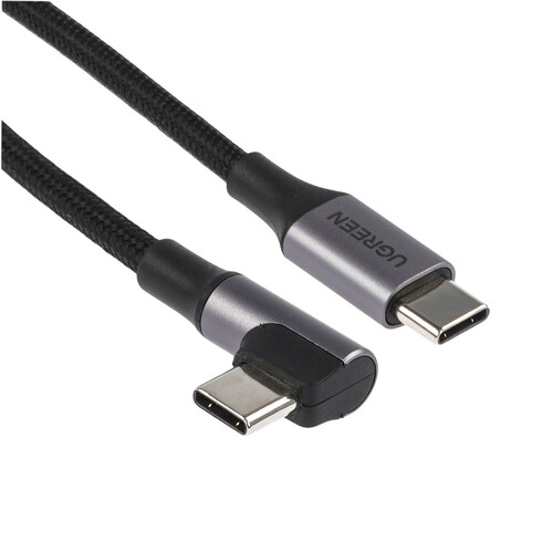 Купить Кабель круглый Ugreen USB Type-C - USB Type-C черный 1 м  9155056. Характеристики, отзывы и цены в Донецке