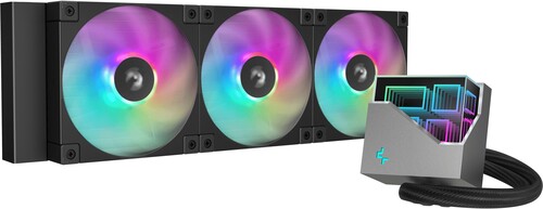 Купить Система охлаждения DEEPCOOL LT360 ARGB черная  5499041. Характеристики, отзывы и цены в Донецке