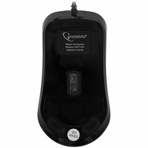 Купить Мышь проводная Gembird MOP-400-B  синий  1110151. Характеристики, отзывы и цены в Донецке