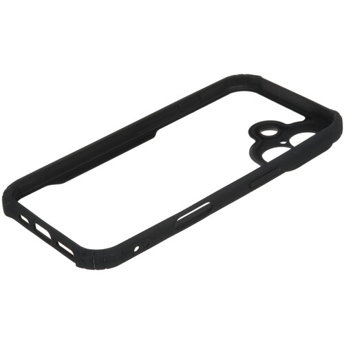 Купить Накладка  BoraSCO Sky Case для Apple iPhone 16 черный/прозрачный  5615178. Характеристики, отзывы и цены в Донецке