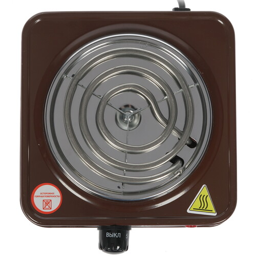 Купить Плита компактная электрическая ВАСИЛИСА ВА-901 коричневый  8124532. Характеристики, отзывы и цены в Донецке