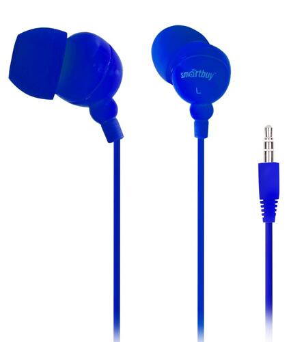 Купить Проводные наушники Smartbuy COLOR TREND синий  9938201. Характеристики, отзывы и цены в Донецке
