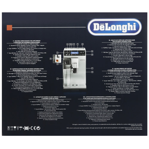 Купить Кофемашина автоматическая DeLonghi Autentica Cappuccino ETAM 29.660.SB серебристый  1005518. Характеристики, отзывы и цены в Донецке