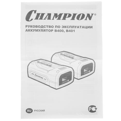Купить Аккумулятор Champion B400  9904685. Характеристики, отзывы и цены в Донецке