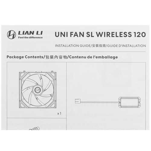 Купить Реверсный вентилятор LIAN LI UNI FAN SL WIRELESS 120 Reverse Blade  5604345. Характеристики, отзывы и цены в Донецке