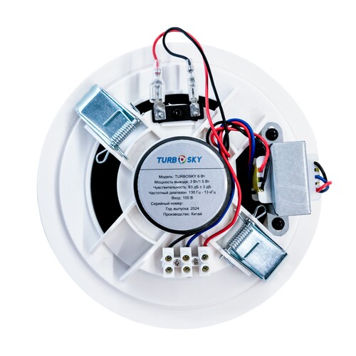 Купить Громкоговоритель потолочный Turbosky R-608  9142789. Характеристики, отзывы и цены в Донецке