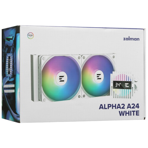 Купить Система охлаждения ZALMAN ALPHA2 A24  белая  5447519. Характеристики, отзывы и цены в Донецке