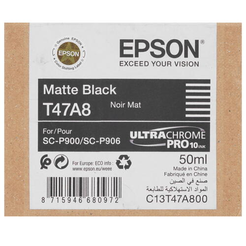 Купить Картридж Epson T47A черный матовый  4821516. Характеристики, отзывы и цены в Донецке