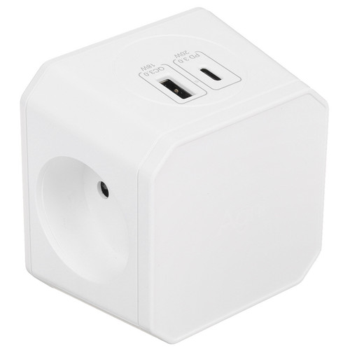 Купить Разветвитель AGNI TP-WJ2U3E-white белый  9354082. Характеристики, отзывы и цены в Донецке