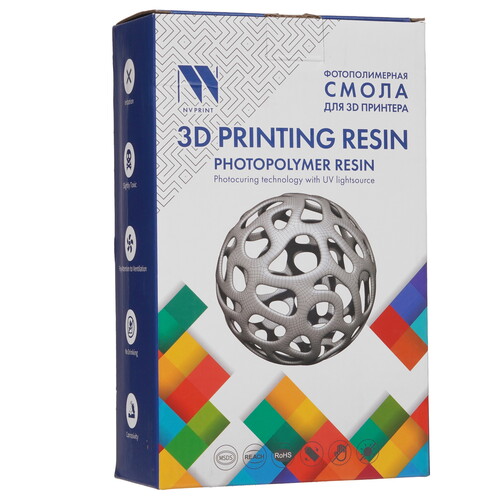 Купить Фотополимерная смола NVPRINT Standard Resin Black  9158656. Характеристики, отзывы и цены в Донецке