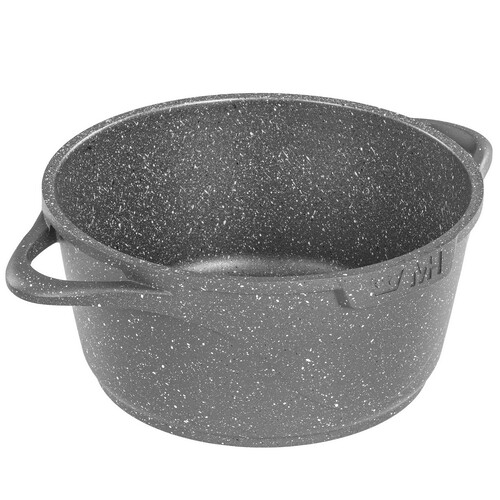 Купить Кастрюля MercuryHaus Granite MC - 1818 2.5 л 20 см серый  9150930. Характеристики, отзывы и цены в Донецке