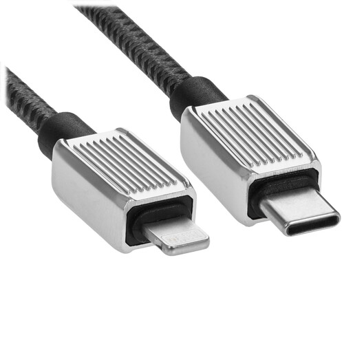Купить Кабель круглый ORICO Lightning 8-pin - USB Type-C черный 1 м  5628025. Характеристики, отзывы и цены в Донецке