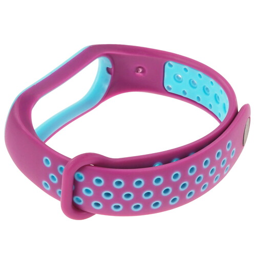 Купить Ремешок Red Line для Xiaomi Smart Band 7 фиолетовый/голубой  5607866. Характеристики, отзывы и цены в Донецке