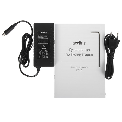 Купить Электросамокат Aceline FX 2.0 черный  9049178. Характеристики, отзывы и цены в Донецке