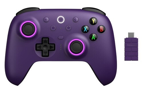 Купить Геймпад беспроводной 8BitDo Ultimate 2 фиолетовый  5621545. Характеристики, отзывы и цены в Донецке