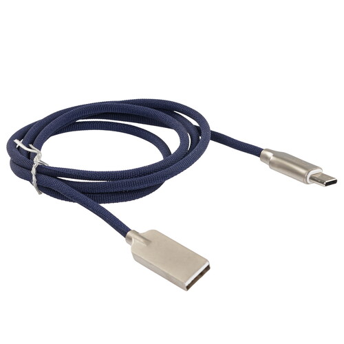 Купить Кабель круглый Cablexpert USB Type-C - USB 2.0 Type-A синий 1 м  5485416. Характеристики, отзывы и цены в Донецке