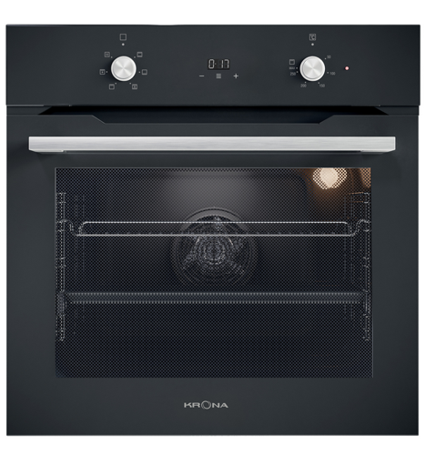 Купить Электрический духовой шкаф KRONA TESORO 60 BL черный  9918140. Характеристики, отзывы и цены в Донецке
