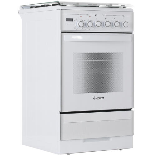 Купить Комбинированная плита Gefest ПГЭ 5302-04 0040 белый  9904997. Характеристики, отзывы и цены в Донецке