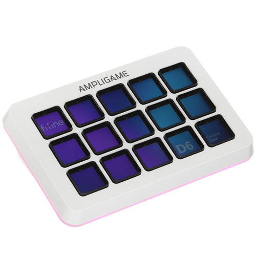 Купить Кейпад проводная Fifine D6 Stream Controller  5634532. Характеристики, отзывы и цены в Донецке