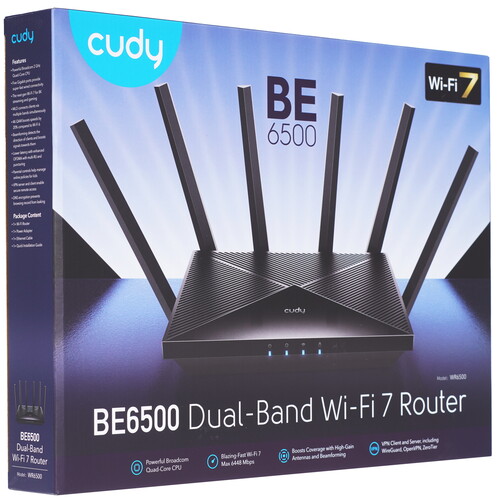 Купить Wi-Fi роутер Cudy WR6500  9203650. Характеристики, отзывы и цены в Донецке