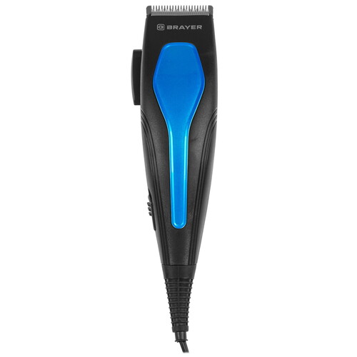 Купить Машинка для стрижки BRAYER BR3432 голубой/черный  9928707. Характеристики, отзывы и цены в Донецке