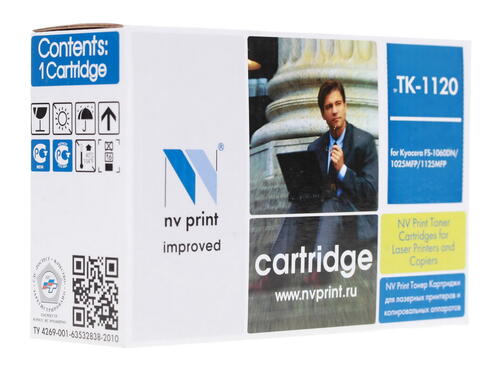 Купить Картридж лазерный NV Print TK 1120 черный, с чипом  0186926. Характеристики, отзывы и цены в Донецке