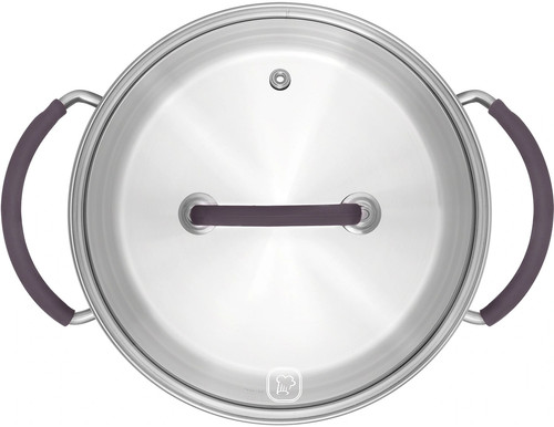 Купить Кастрюля Rondell Akzent RDS-1389 5.1 л 24 см серебристый  9309600. Характеристики, отзывы и цены в Донецке