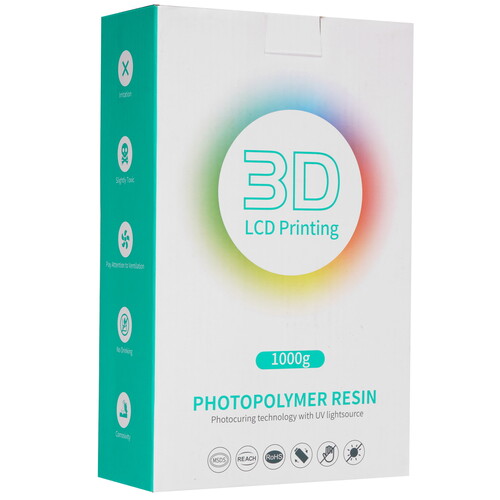 Купить Фотополимерная смола NVPRINT Standard Resin Clear  9158660. Характеристики, отзывы и цены в Донецке