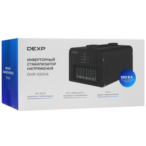 Купить Стабилизатор напряжения DEXP DIVR-550VA  9290252. Характеристики, отзывы и цены в Донецке