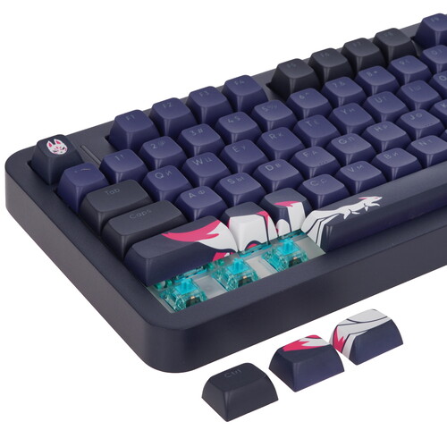 Купить Клавиатура  проводная Red Square Alumix TKL Classic Kitsune  5612313. Характеристики, отзывы и цены в Донецке