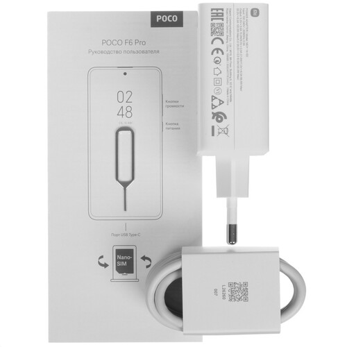 Купить 6.67" Смартфон POCO F6 Pro 512 ГБ черный  5451571. Характеристики, отзывы и цены в Донецке