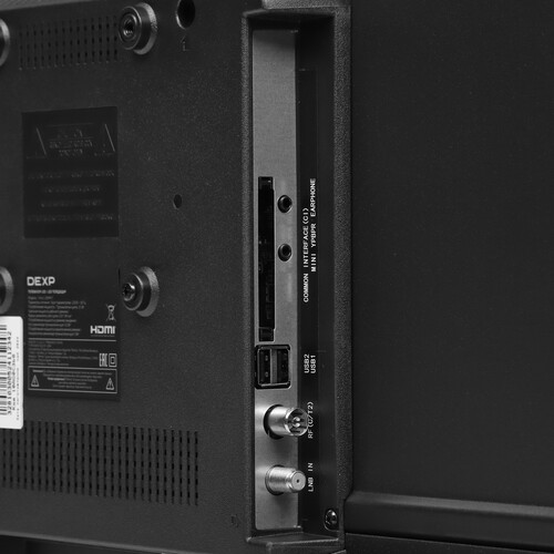 Купить 32" (81 см) LED-телевизор DEXP 32HHY1 черный  5447414. Характеристики, отзывы и цены в Донецке