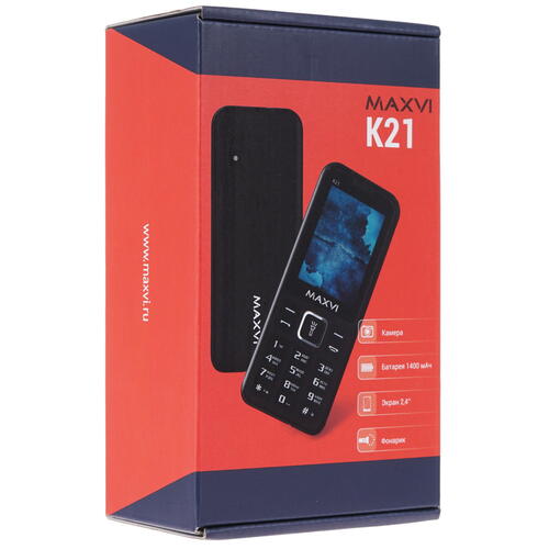 Купить Сотовый телефон Maxvi K21 коричневый  9922640. Характеристики, отзывы и цены в Донецке