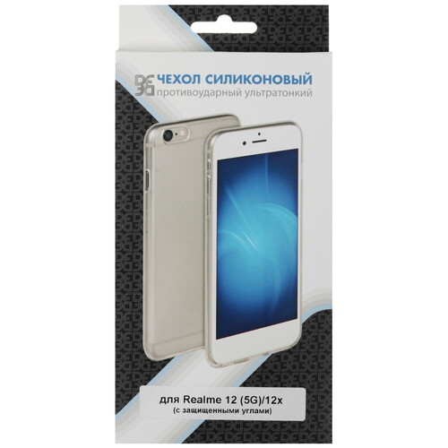 Купить Накладка  DF для realme 12 5G/ 12x 5G прозрачный  5466980. Характеристики, отзывы и цены в Донецке